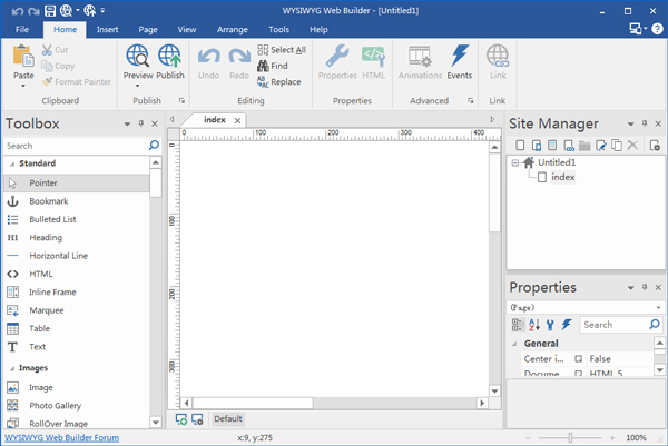 WYSIWYG Web Builder(ҳɹ) V11.1.0.0