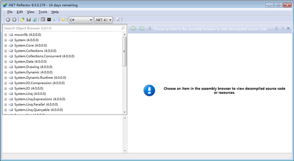  .NET Reflector(빤) V8.5.0.179