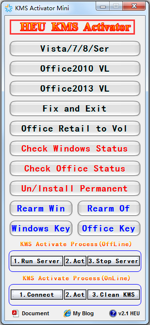 Office2013(KMS Activator Mini) V2.1 Ӣɫ