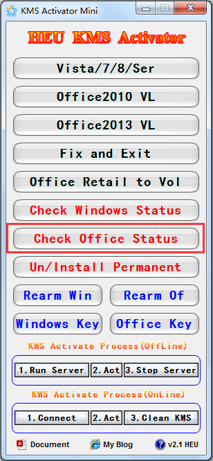 Office2013(KMS Activator Mini) V2.1 Ӣɫ