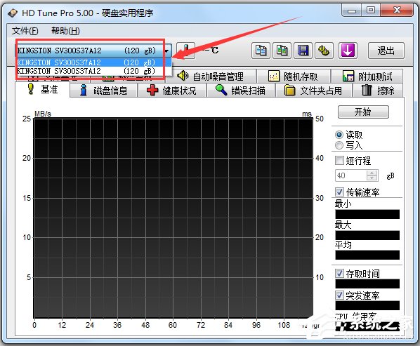 HD Tune Pro(Ӳ̼⹤) V5.00 Ӻɫ