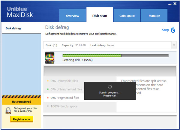 Uniblue MaxiDisk(Ӳ) V1.0.9.1