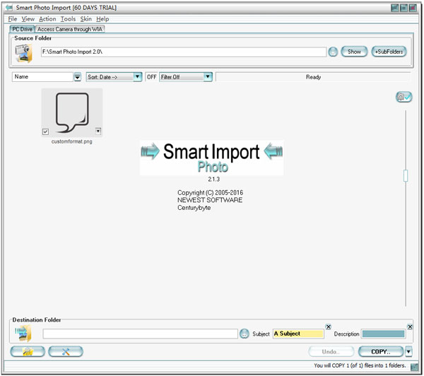 Smart Photo Import(数码照片管理系统) V2.1.3