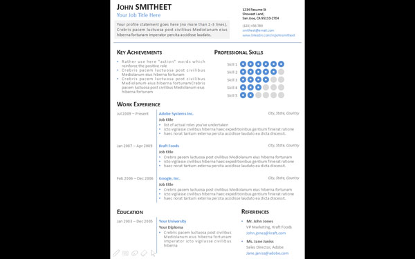 ����ɫ����Ӣ�ĸ��˼���PPTģ�� V1.0