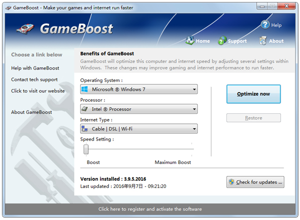 GameBoost(ϷŻ) V3.9.5.2016 Ӣɫ