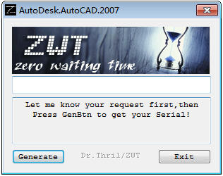 AutoCAD2007ע V1.0 ɫ