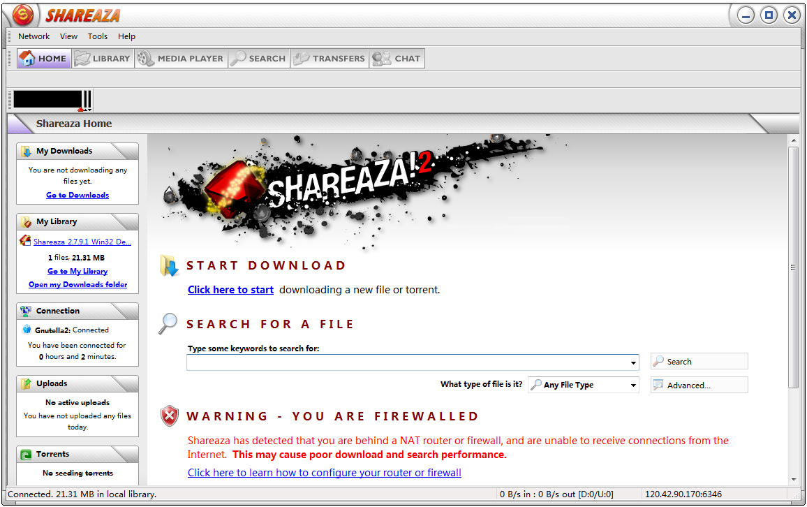 Shareaza(P2P���ع���) V2.7.9.1 ������԰�
