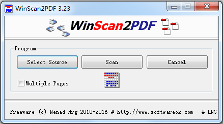 PDFļת(WinScan2PDF) V3.23 ɫ