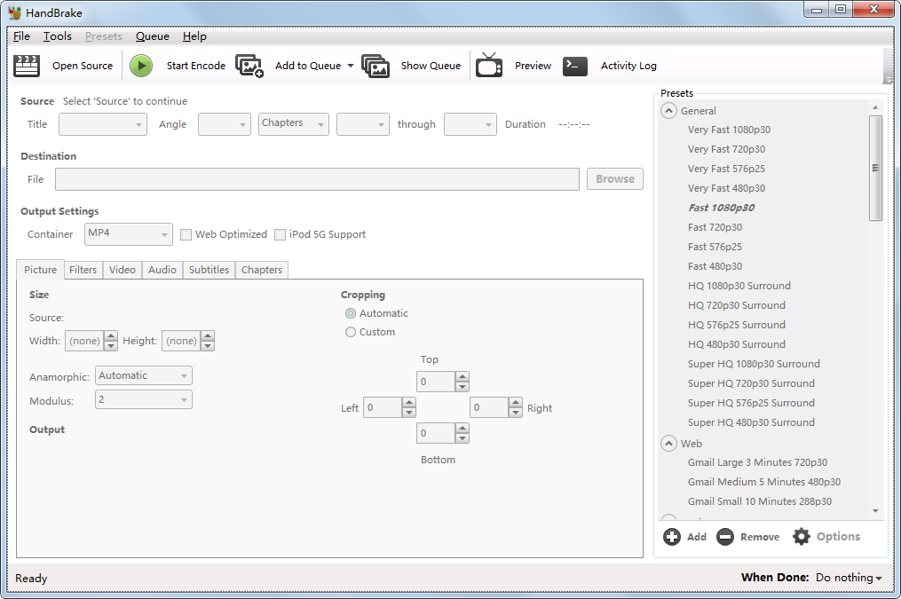 HandBrake(Ƶת) V1.0.2