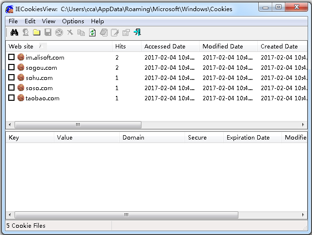 IECookiesView(cookies�鿴��) V1.78 Ӣ����ɫ��