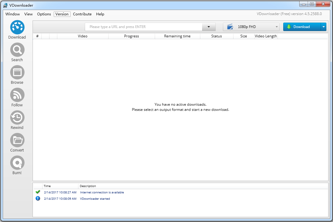 VDownloader(ӰƬ�Զ����ع���) V4.5.2588 Ӣ�İ�