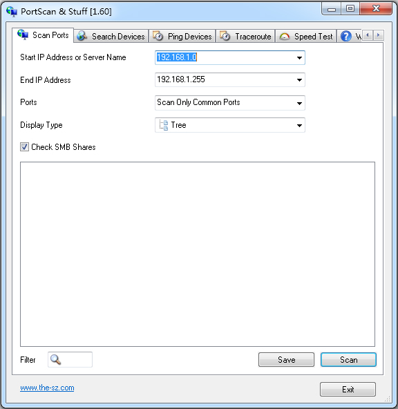 IPɨ����(SZ PortScan) V1.60 ��ɫ��