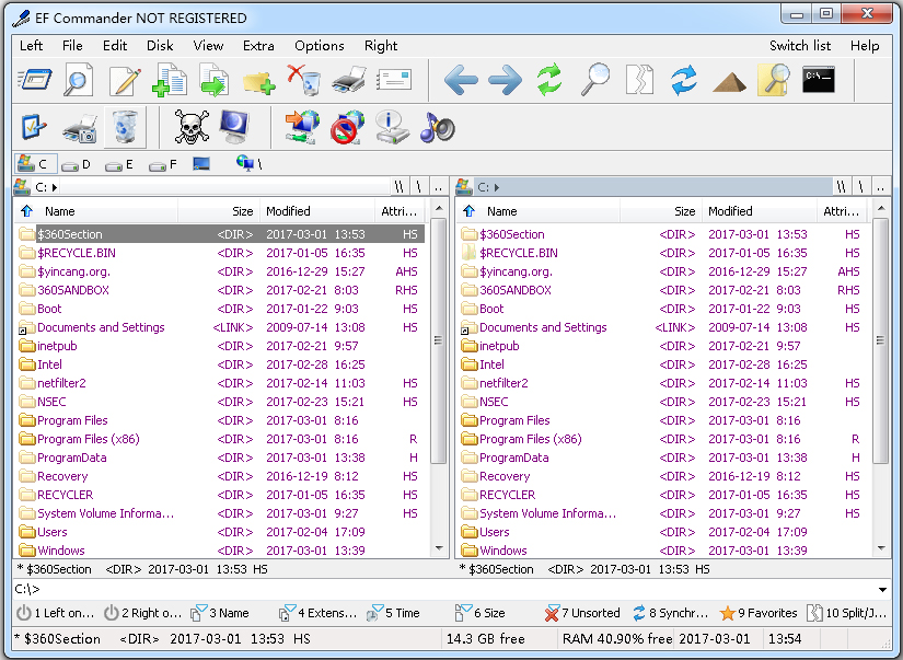 EF Commander Free(ļ) V11.90 ɫ
