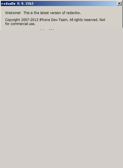 RedSn0w(ѩԽ) V0.9.15b3 