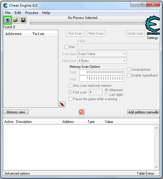 CE޸(Cheat Engine) V6.0 Ӣİ