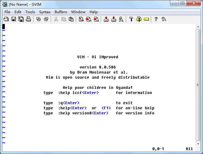 GVIM(�ı��༭��) V8.0.586 ��ɫ��
