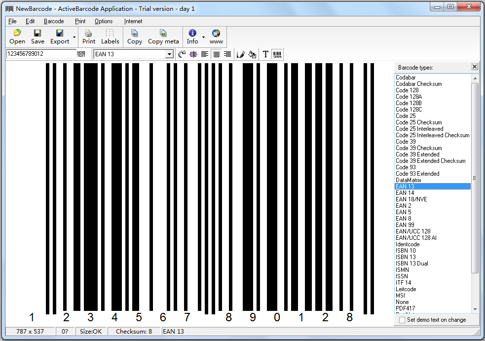 ActiveBarcode() V5.57 Ӣİ