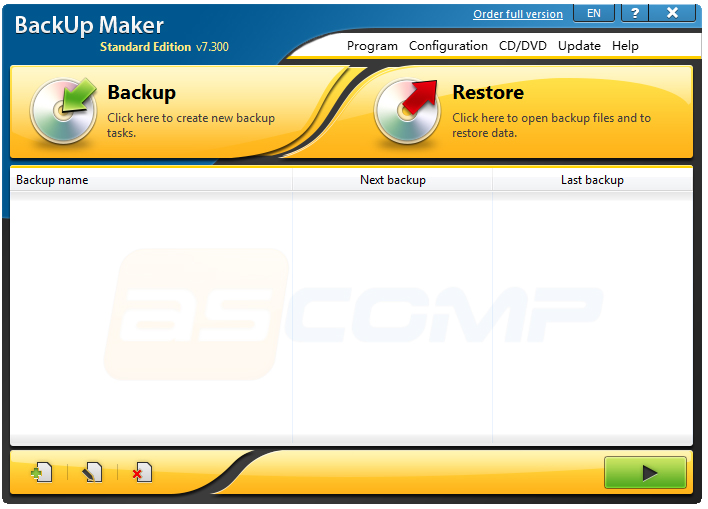 BackUp Maker() V7.3.0.0 ԰